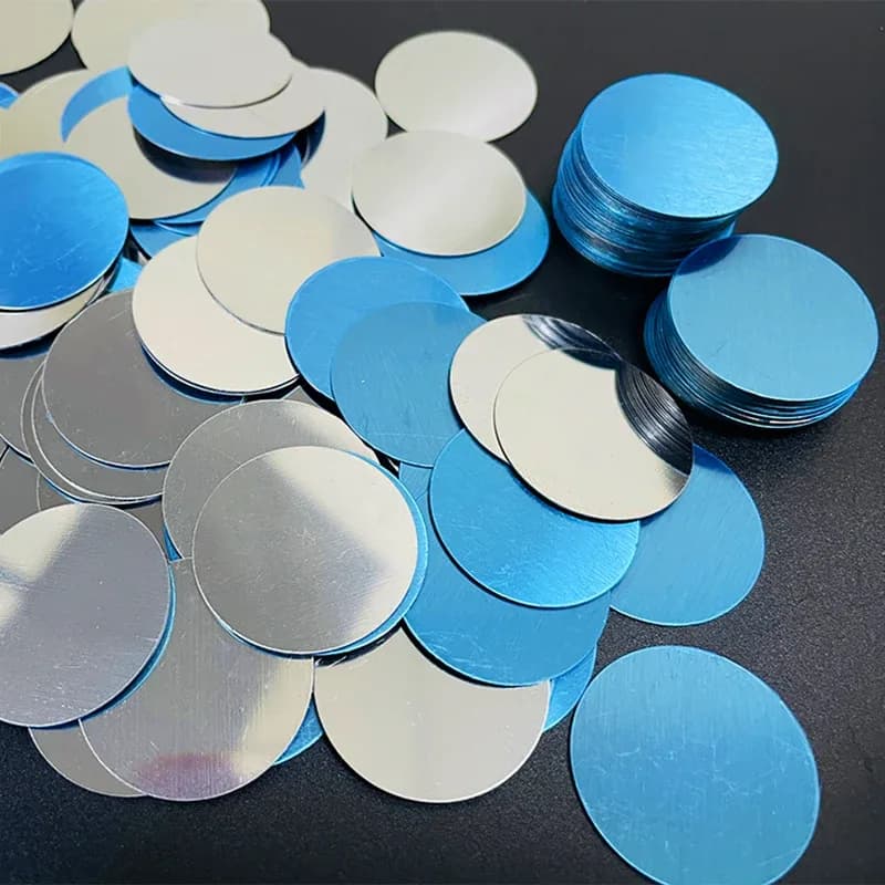 Plaques métalliques adhésives rondes (30 mm) pour supports de téléphone magnétiques - Image 2