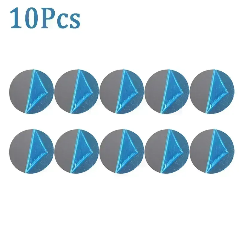 Plaques métalliques adhésives rondes (30 mm) pour supports de téléphone magnétiques slide 8