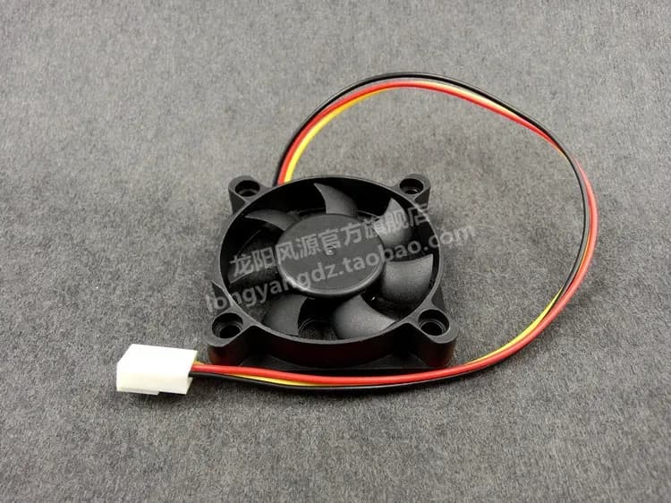 Ventilateur de refroidissement DC 5V/12V/24V, 50x50x10mm (5010) pour imprimante 3D et carte graphique, 2/3 broches slide 3