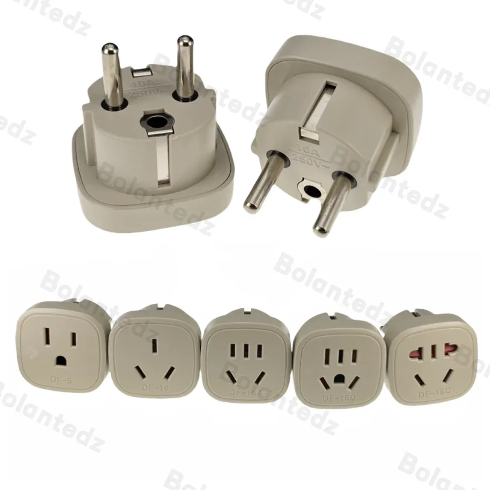 Adaptateur de voyage US/Australie vers Europe (Type F - Schuko)