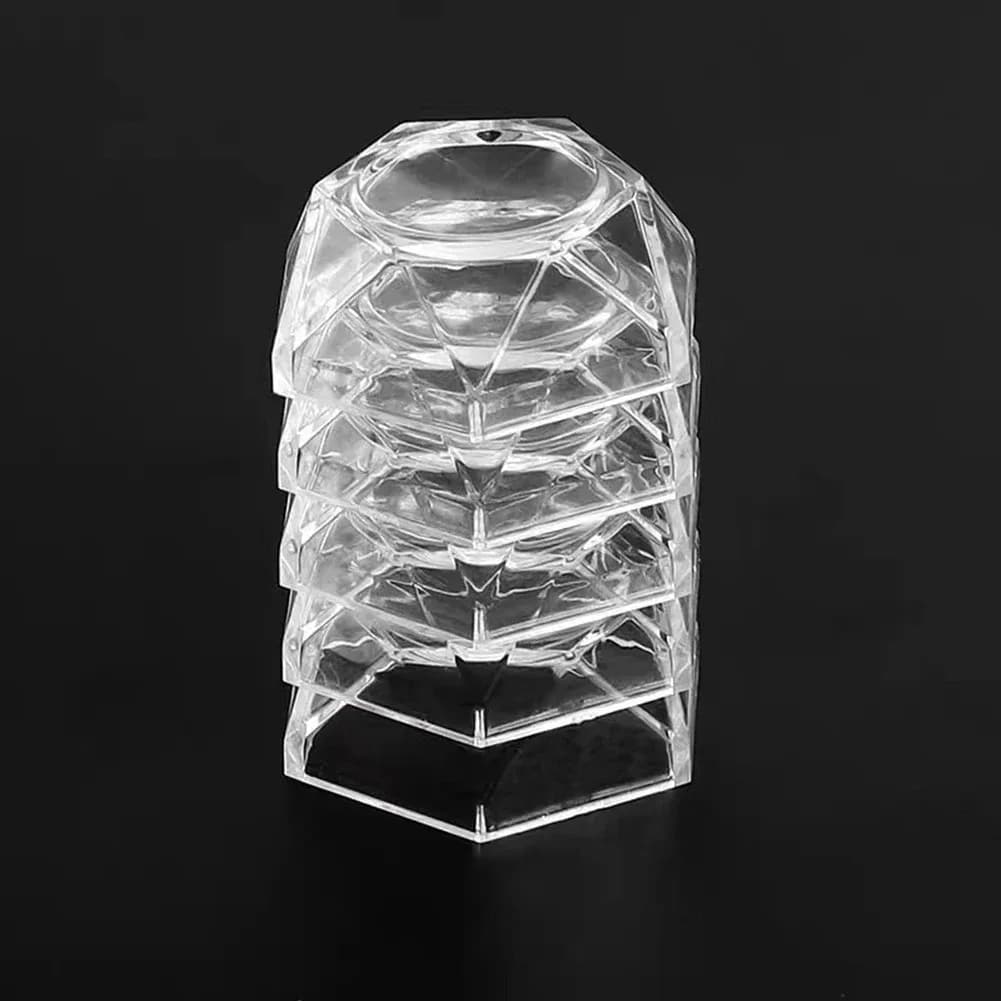 Support hexagonal en acrylique pour boule de cristal et sphère slide 4