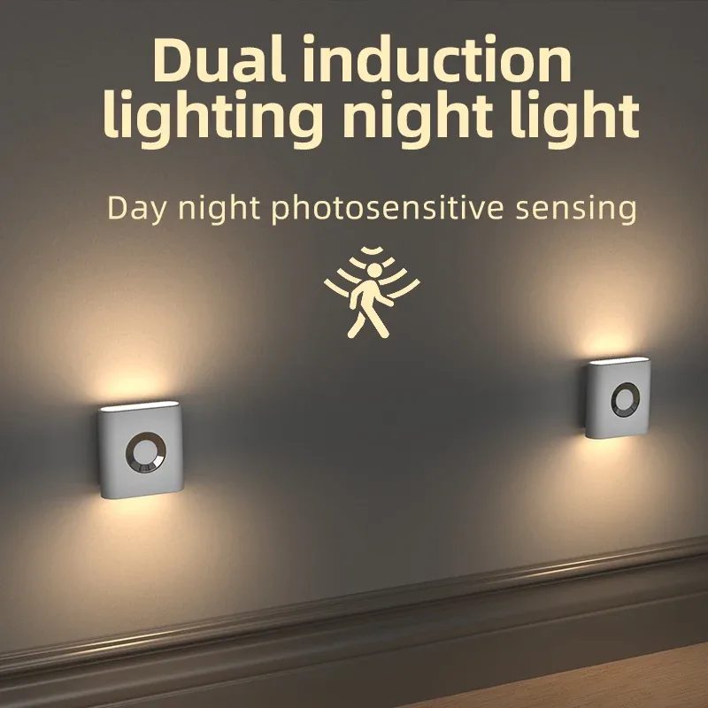 Veilleuse LED Rechargeable avec Détecteur de Mouvement GGbingo - Image 6