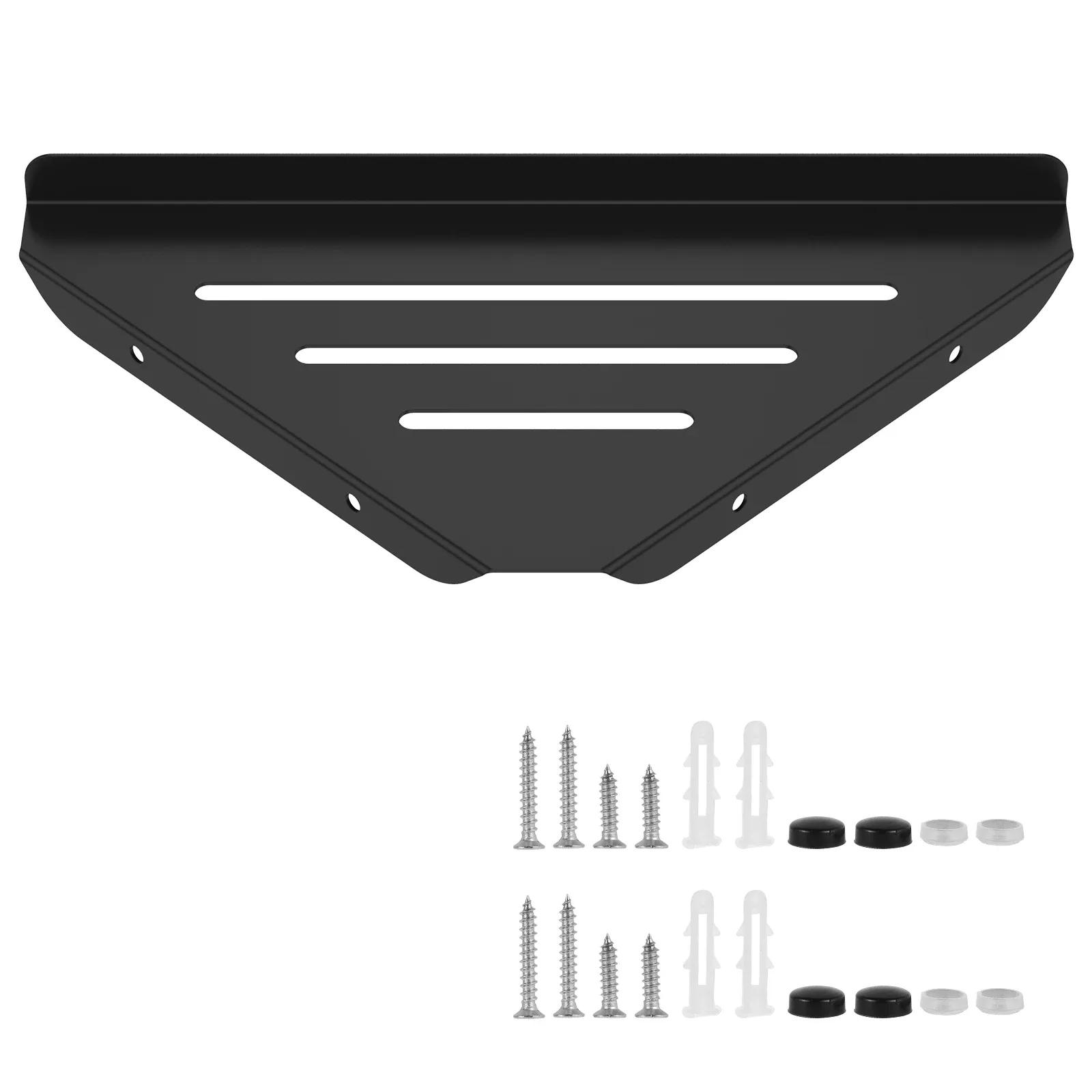 Étagère d'angle de douche en acier inoxydable 304 sans perçage slide 8