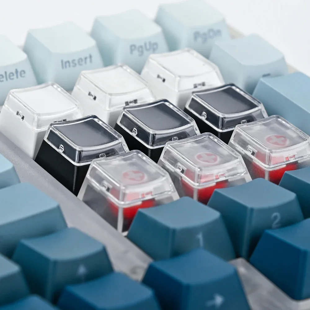 Touches de clavier personnalisables avec couvercle transparent (Lot de 12/24) slide 5
