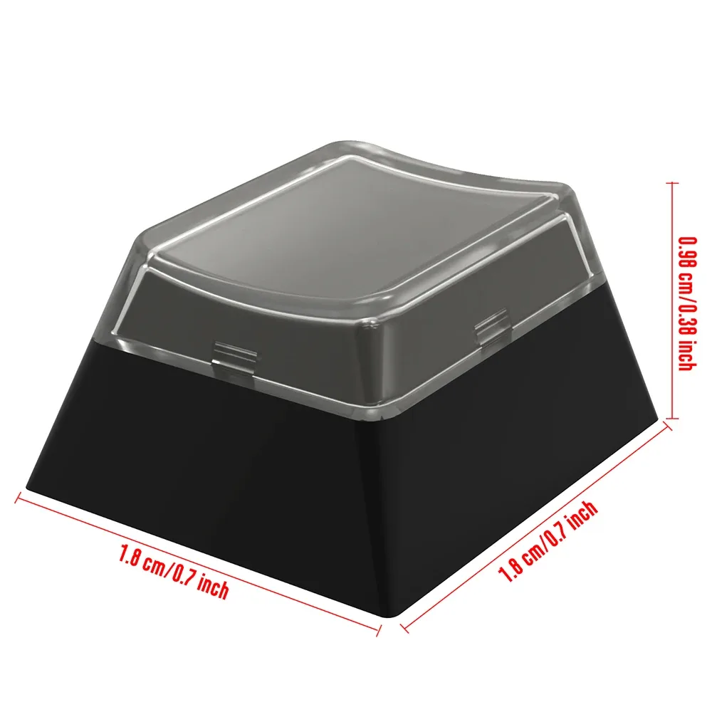 Touches de clavier personnalisables avec couvercle transparent (Lot de 12/24) slide 6