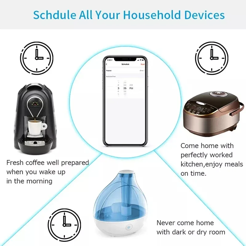 Prise Connectée WiFi/Zigbee 3.0 avec Suivi de Consommation - Compatible Alexa et Google Home - Image 3
