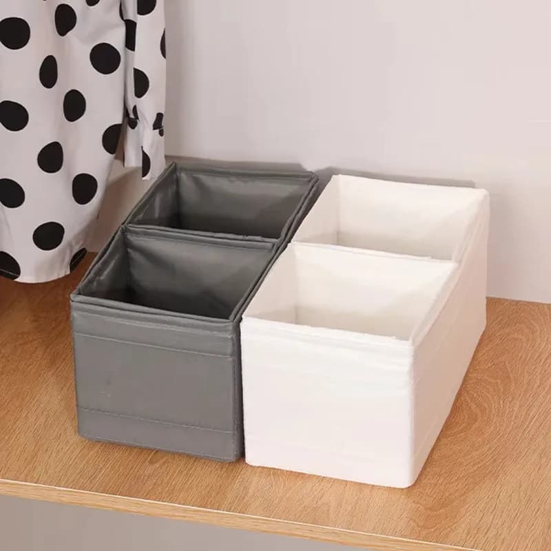 MELOrganizers Boîte de rangement pliable en tissu Oxford pour sous-vêtements, soutiens-gorge, chaussettes et jeans - Image 4