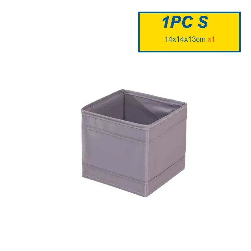 MELOrganizers Boîte de rangement pliable en tissu Oxford pour sous-vêtements, soutiens-gorge, chaussettes et jeans slide 12