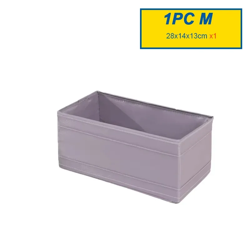 MELOrganizers Boîte de rangement pliable en tissu Oxford pour sous-vêtements, soutiens-gorge, chaussettes et jeans slide 10