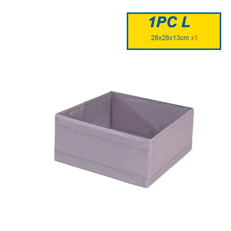 MELOrganizers Boîte de rangement pliable en tissu Oxford pour sous-vêtements, soutiens-gorge, chaussettes et jeans slide 8