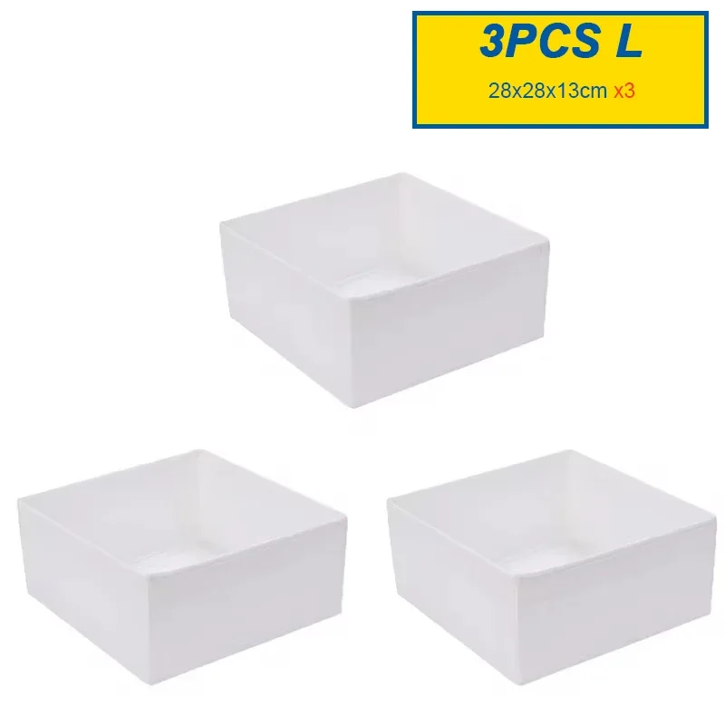 MELOrganizers Boîte de rangement pliable en tissu Oxford pour sous-vêtements, soutiens-gorge, chaussettes et jeans slide 15