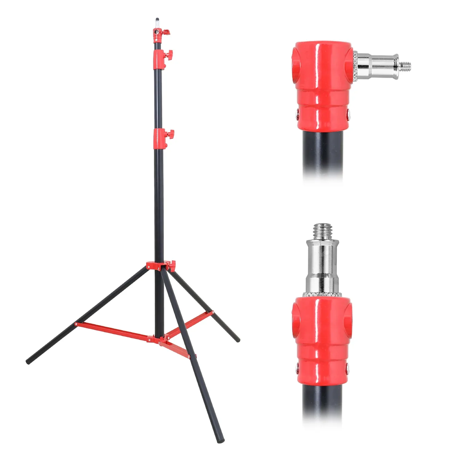 Trépied d'éclairage professionnel 240 cm avec vis 1/4" pour studio photo slide 15
