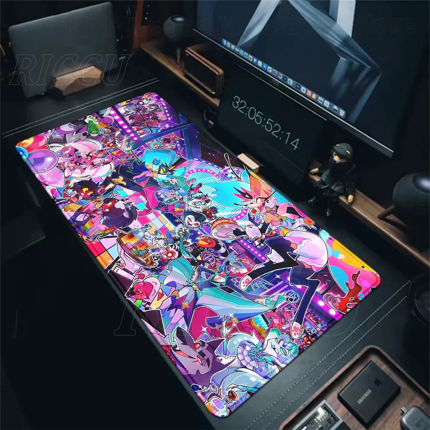 Tapis de souris gaming XXL Hazbin Hotel slide 8