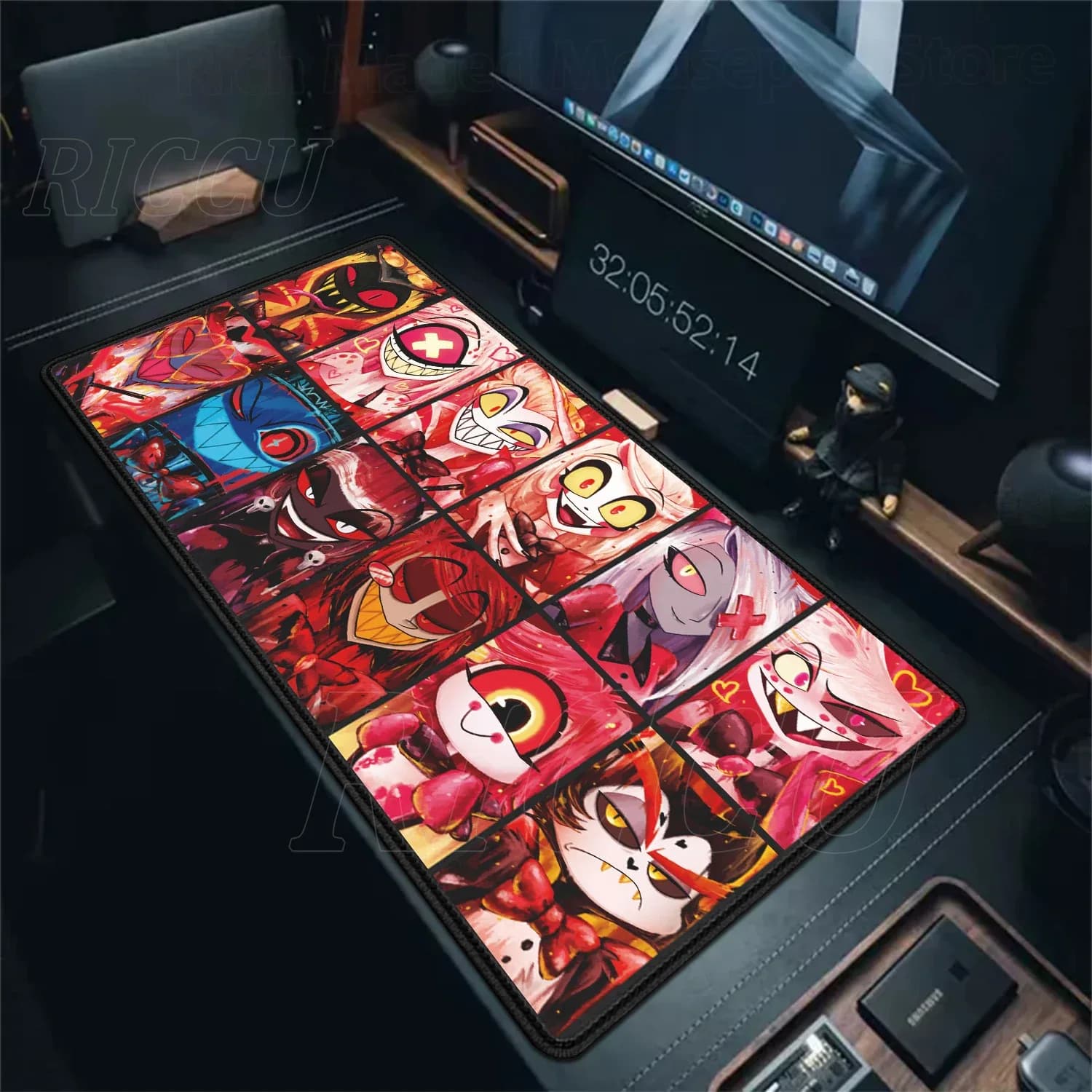 Tapis de souris gaming XXL Hazbin Hotel slide 9