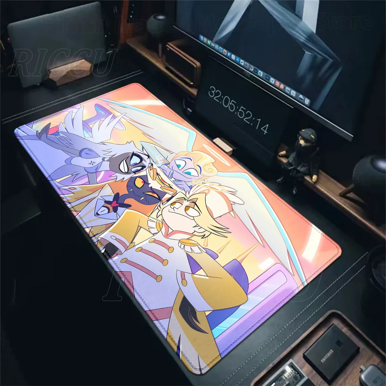 Tapis de souris gaming XXL Hazbin Hotel slide 10