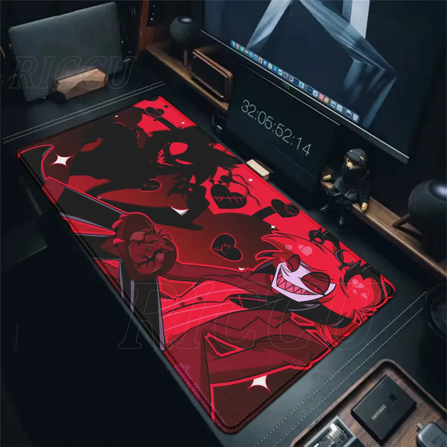 Tapis de souris gaming XXL Hazbin Hotel slide 17