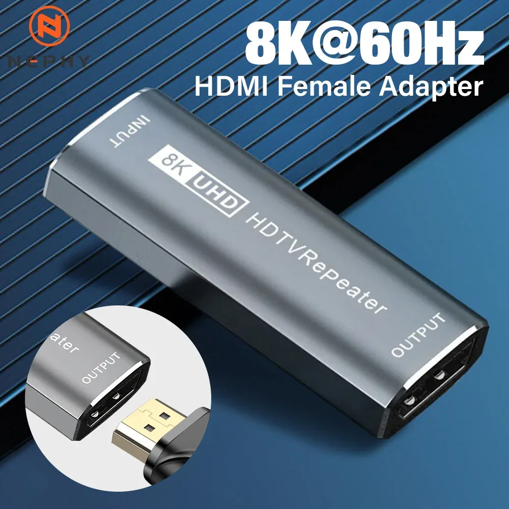 Amplificateur Répéteur HDMI 8K - Extension de Signal 30m - HDMI 2.1 HDR Dolby