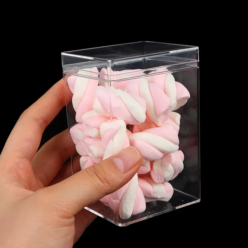 Boîte Rectangulaire Transparente en Plastique pour Cadeaux et Friandises slide 7