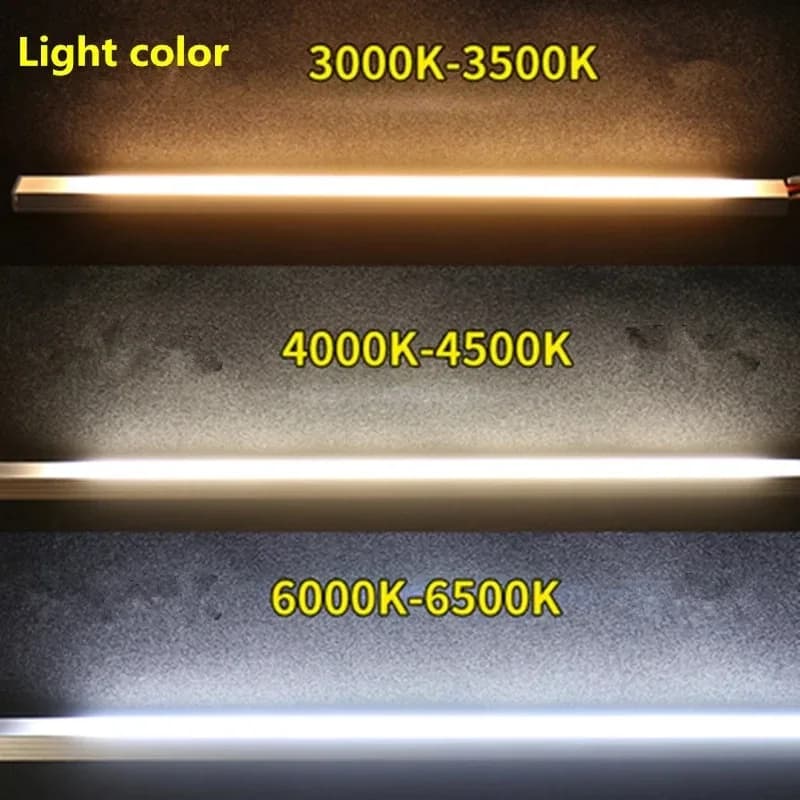 Barre LED rigide 50 cm avec profilé en aluminium, 8W, DC 12V, Type U/V - Image 6