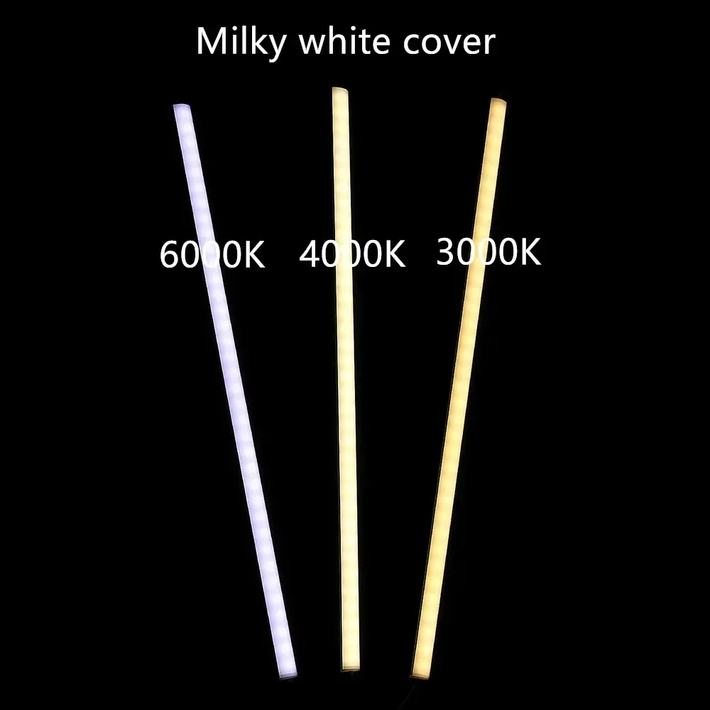 Barre LED rigide 50 cm avec profilé en aluminium, 8W, DC 12V, Type U/V - Image 5