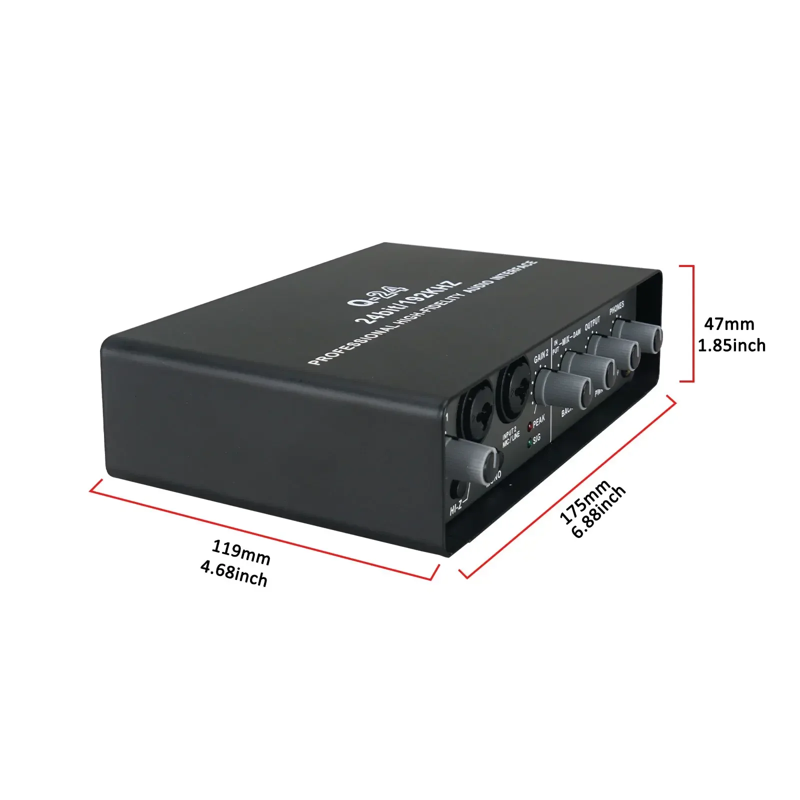 TEYUN Q-24 - Interface Audio Professionnelle pour Enregistrement Studio et Live - Image 6