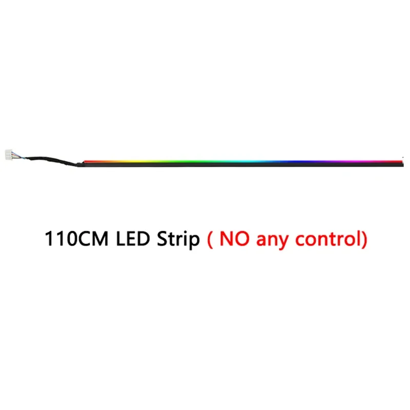 Kit d'éclairage d'ambiance LED RGB 18-en-1 pour voiture - Bandes acryliques 64 couleurs et double zone slide 14