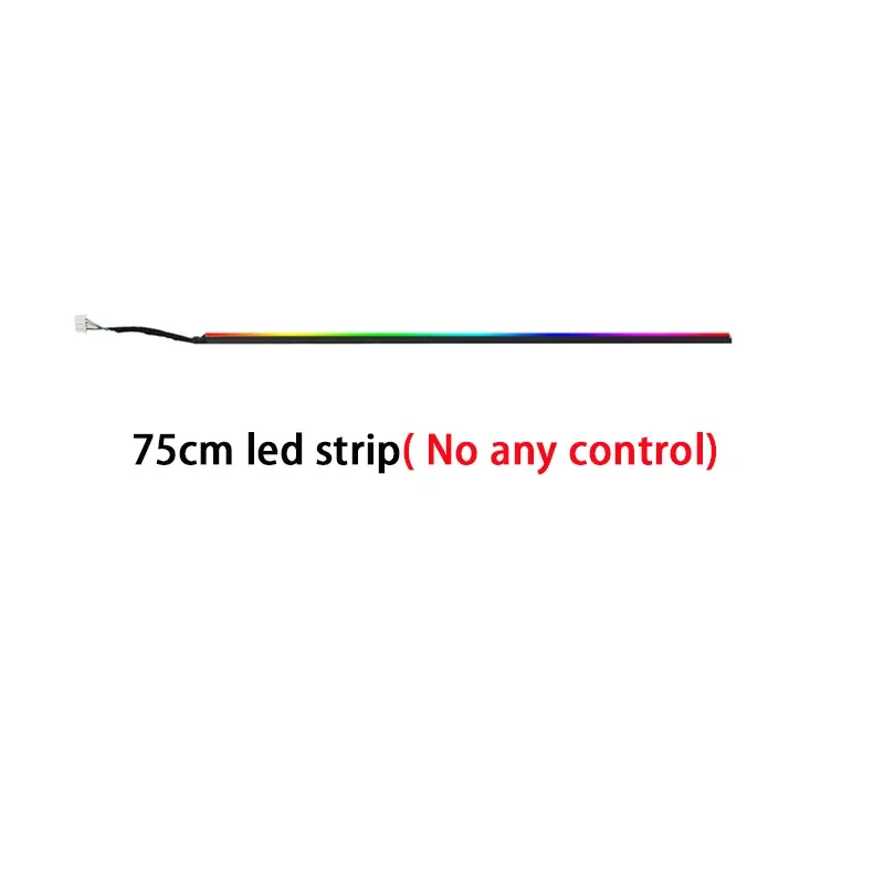 Kit d'éclairage d'ambiance LED RGB 18-en-1 pour voiture - Bandes acryliques 64 couleurs et double zone slide 13