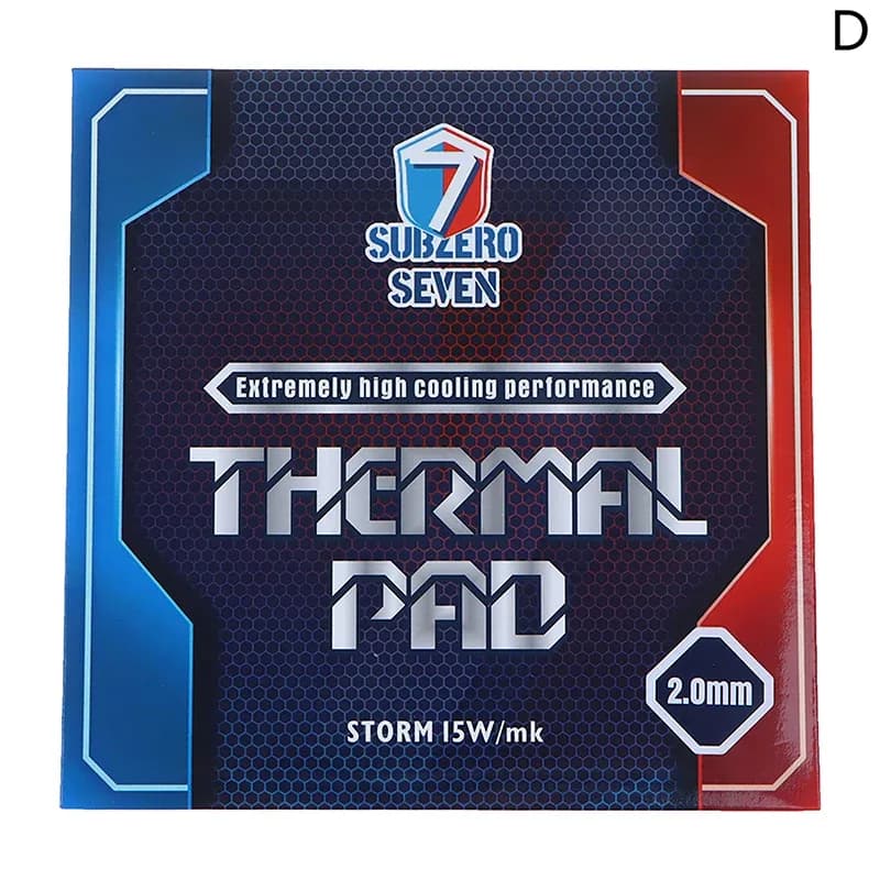 Pad Thermique SubZero Seven-Ultimate 12,8 W/mK pour CPU, GPU et Carte Mère slide 10