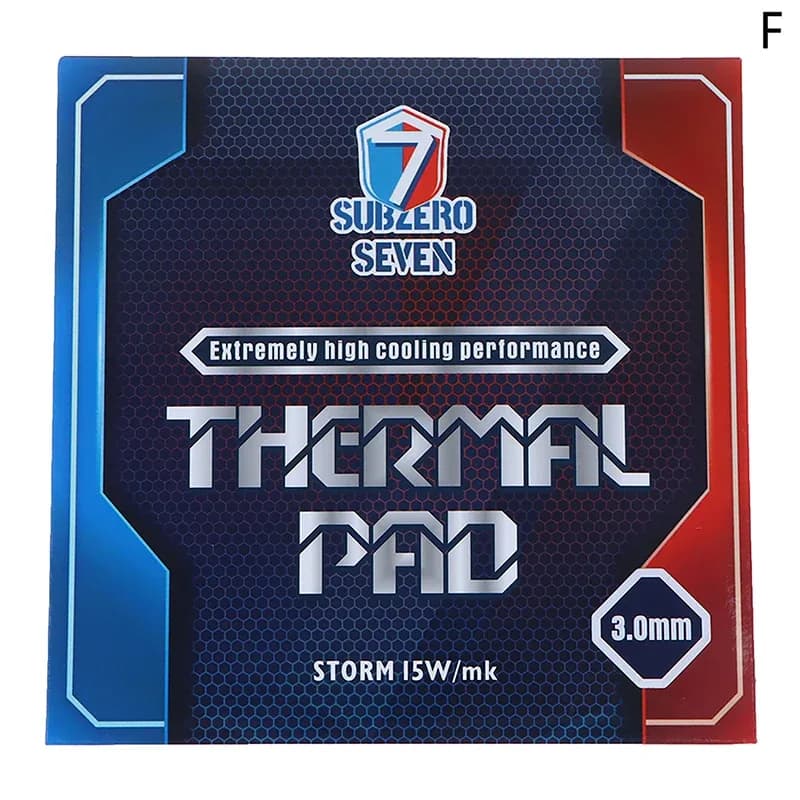 Pad Thermique SubZero Seven-Ultimate 12,8 W/mK pour CPU, GPU et Carte Mère slide 8