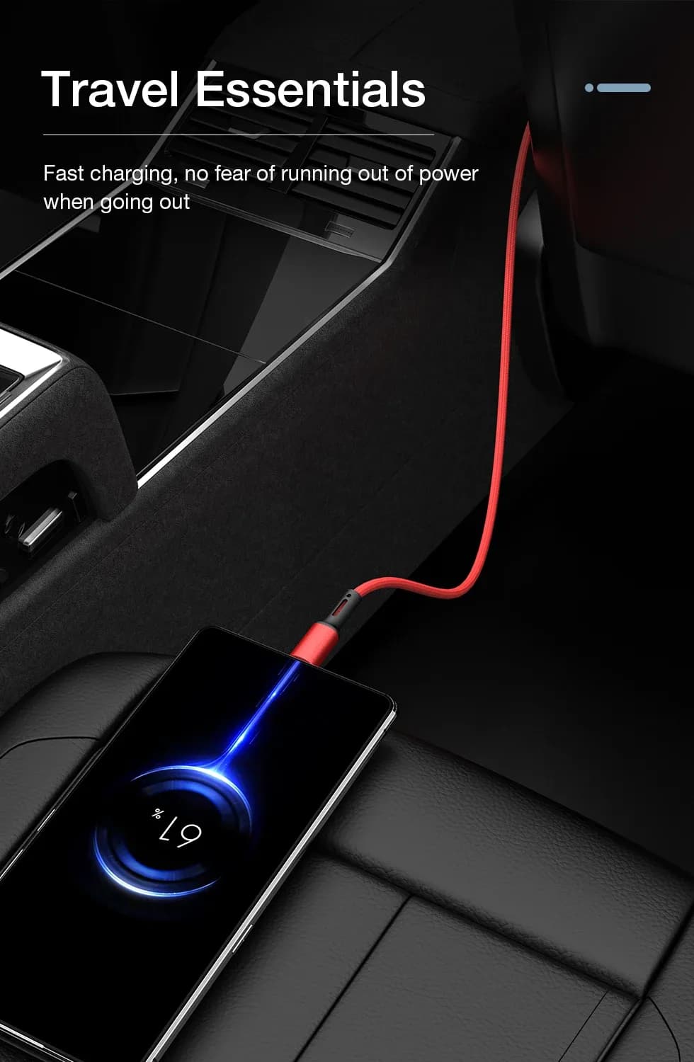 Câble USB-A vers USB-C à Charge Rapide - Image 4