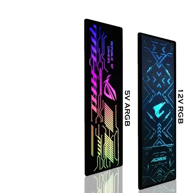 Panneau RGB Rétroéclairé pour Personnalisation de Boîtier PC (VGA/Alimentation) - Image 6