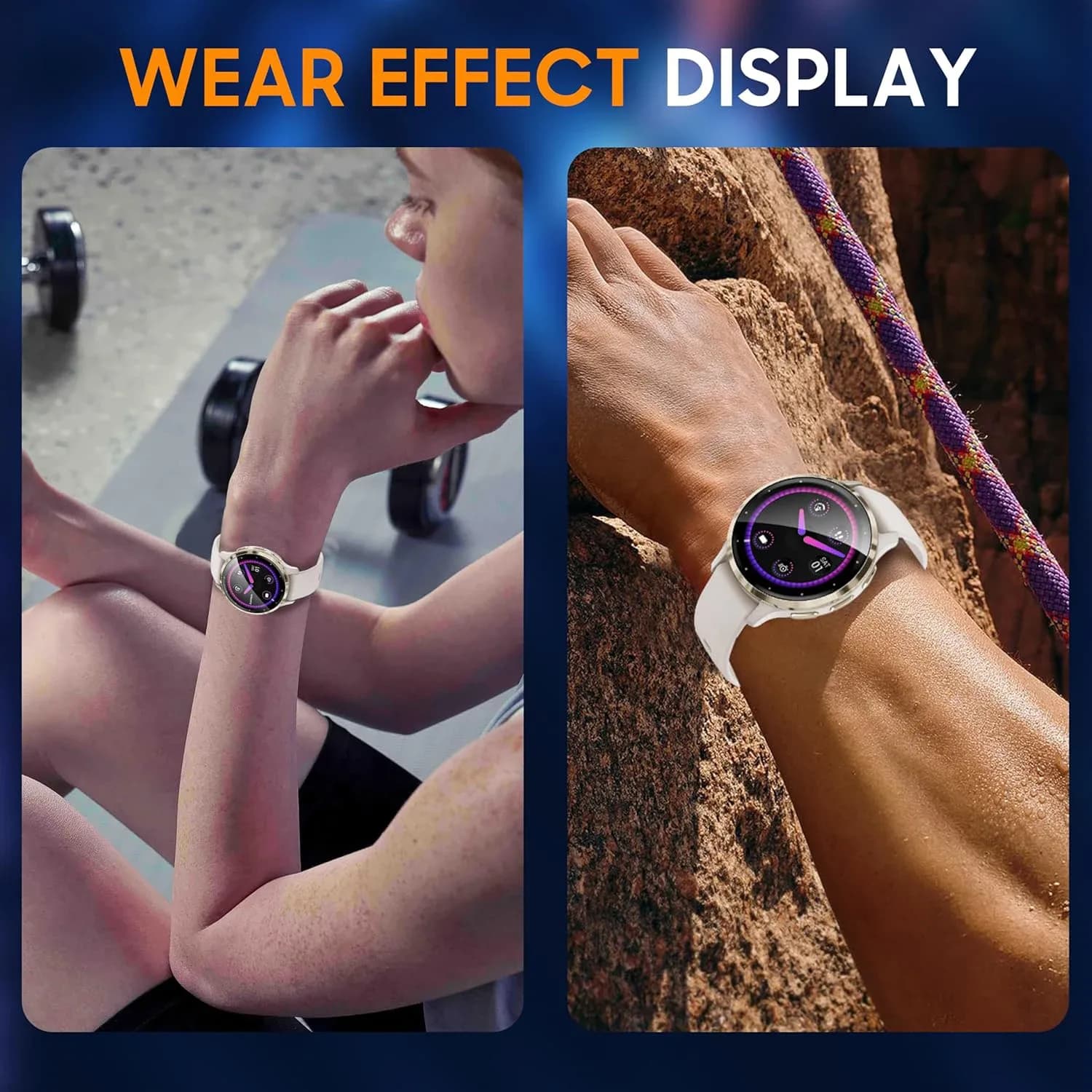 Film de protection d'écran flexible HD pour Garmin Venu 4 (41/45mm) - Anti-rayures slide 6