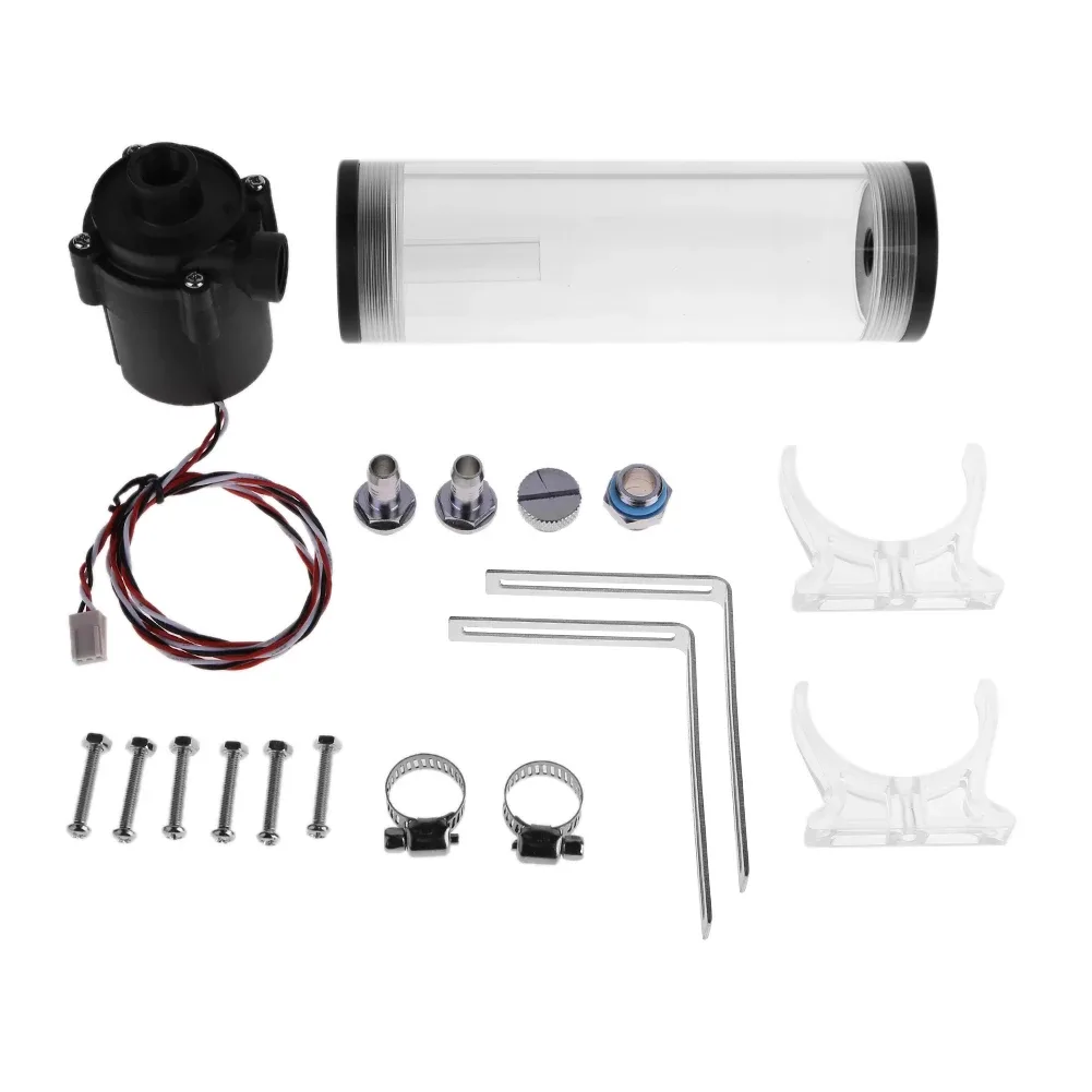 Kit de support pour waterblock CPU, filetage G1/4, 160 mm, système de refroidissement liquide pour ordinateur - Image 5