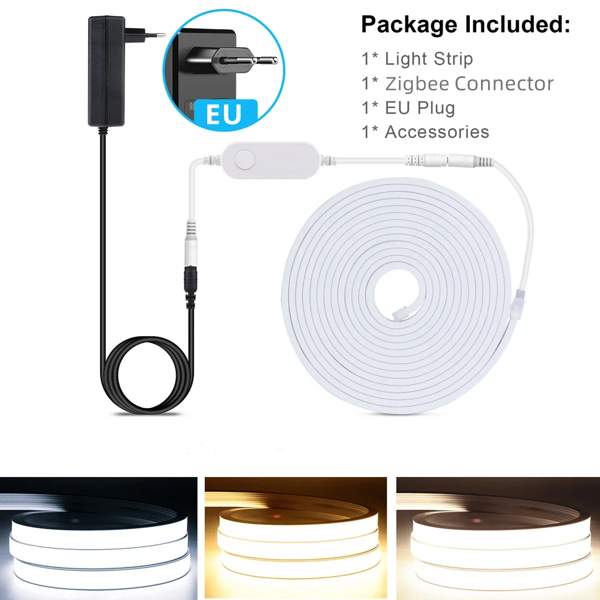Ruban LED Néon Connecté Tuya Zigbee 24V - Étanche et Dimmable (1m-10m) slide 7