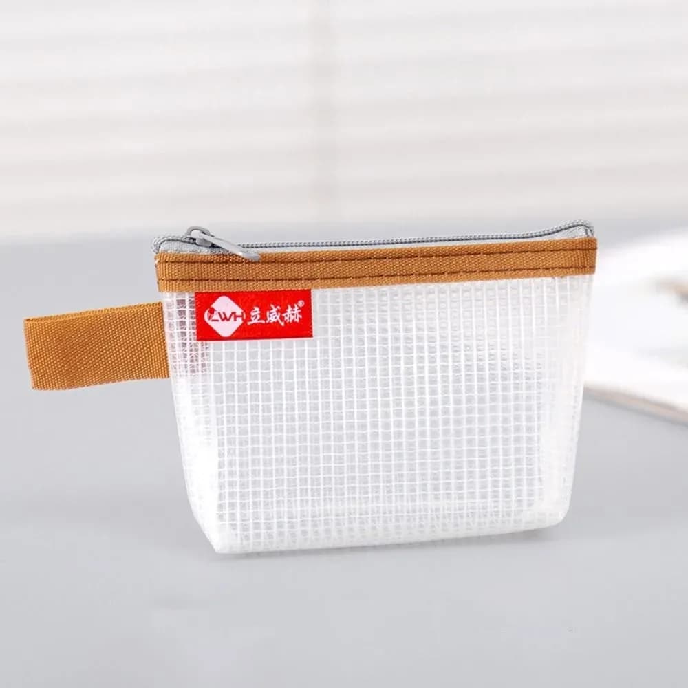 Mini pochette de rangement polyvalente en PVC étanche slide 13