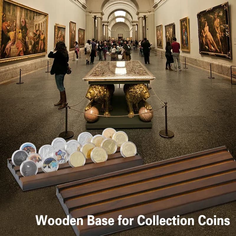 Présentoir pour pièces de défi et médailles de collection slide 6
