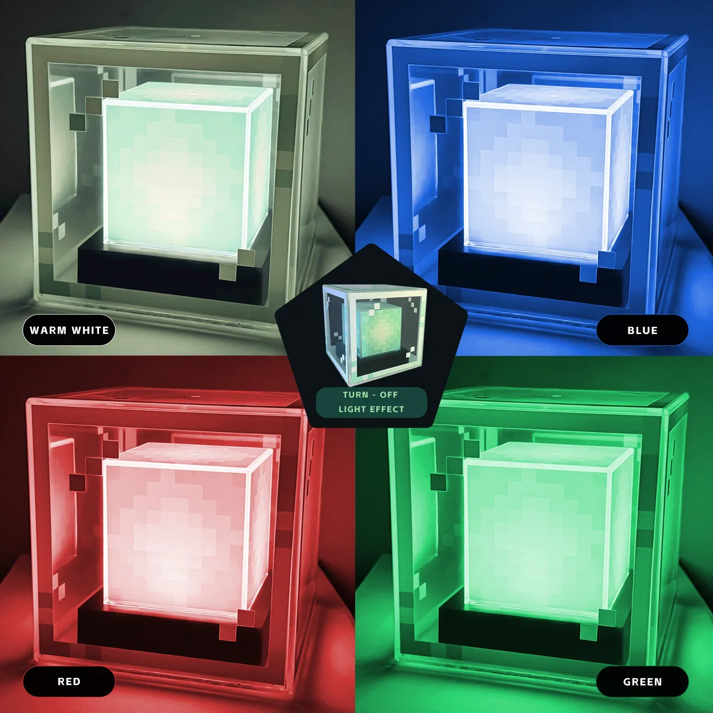 Lampe balise LED style Pixel rechargeable - Image 2