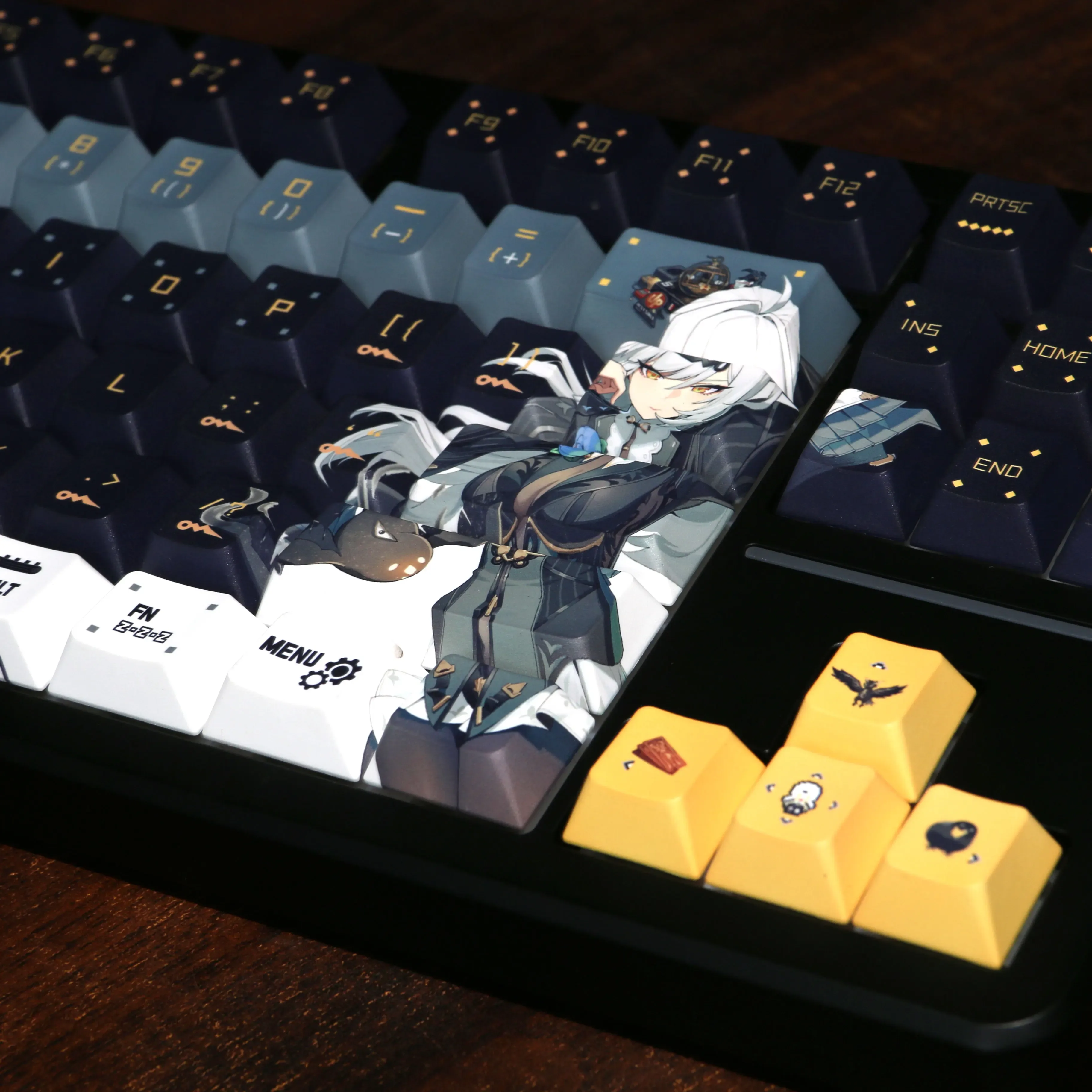 Set de 120 Keycaps PBT Dye-Sub Anime ZZZ Yixuan pour Clavier Mécanique slide 6