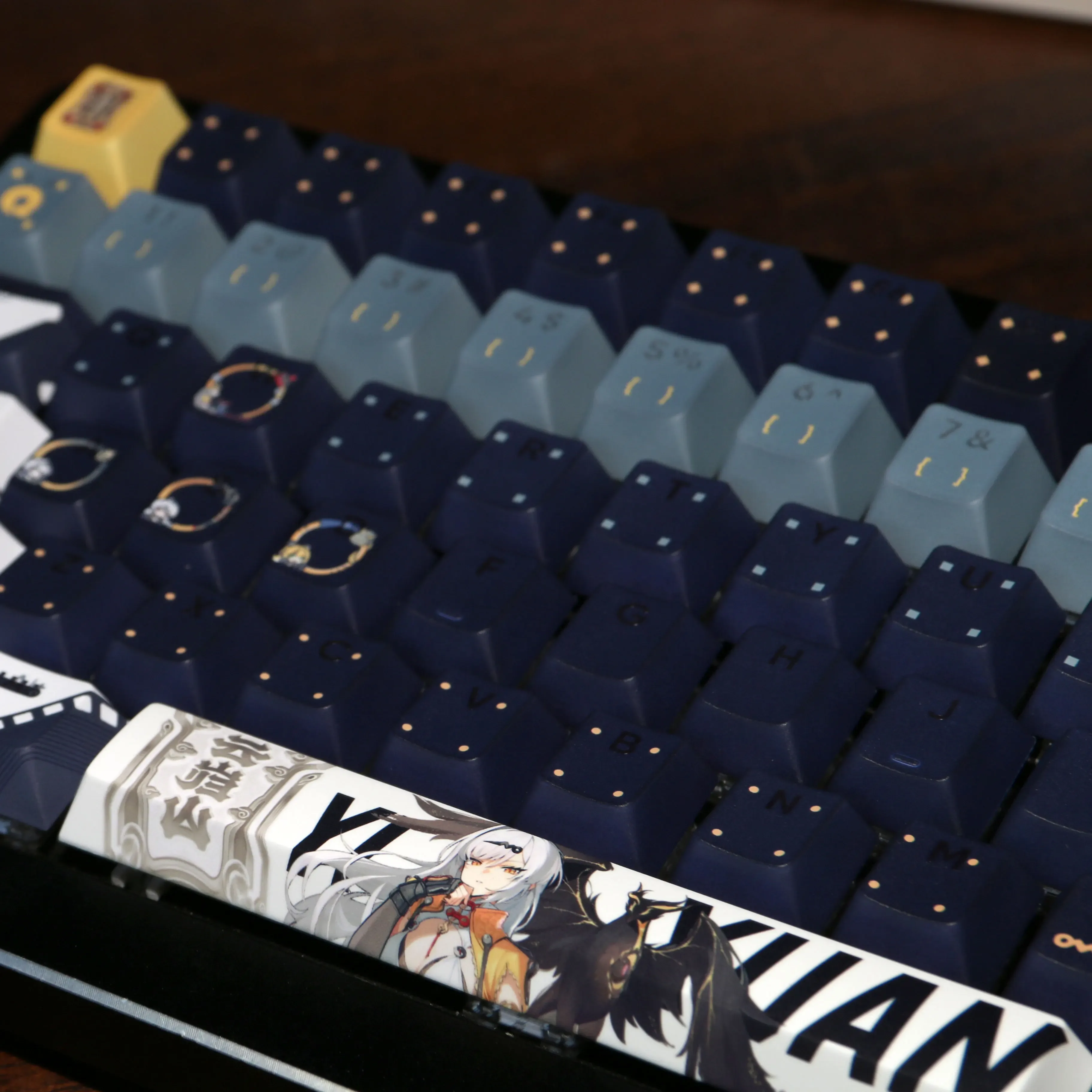 Set de 120 Keycaps PBT Dye-Sub Anime ZZZ Yixuan pour Clavier Mécanique slide 5