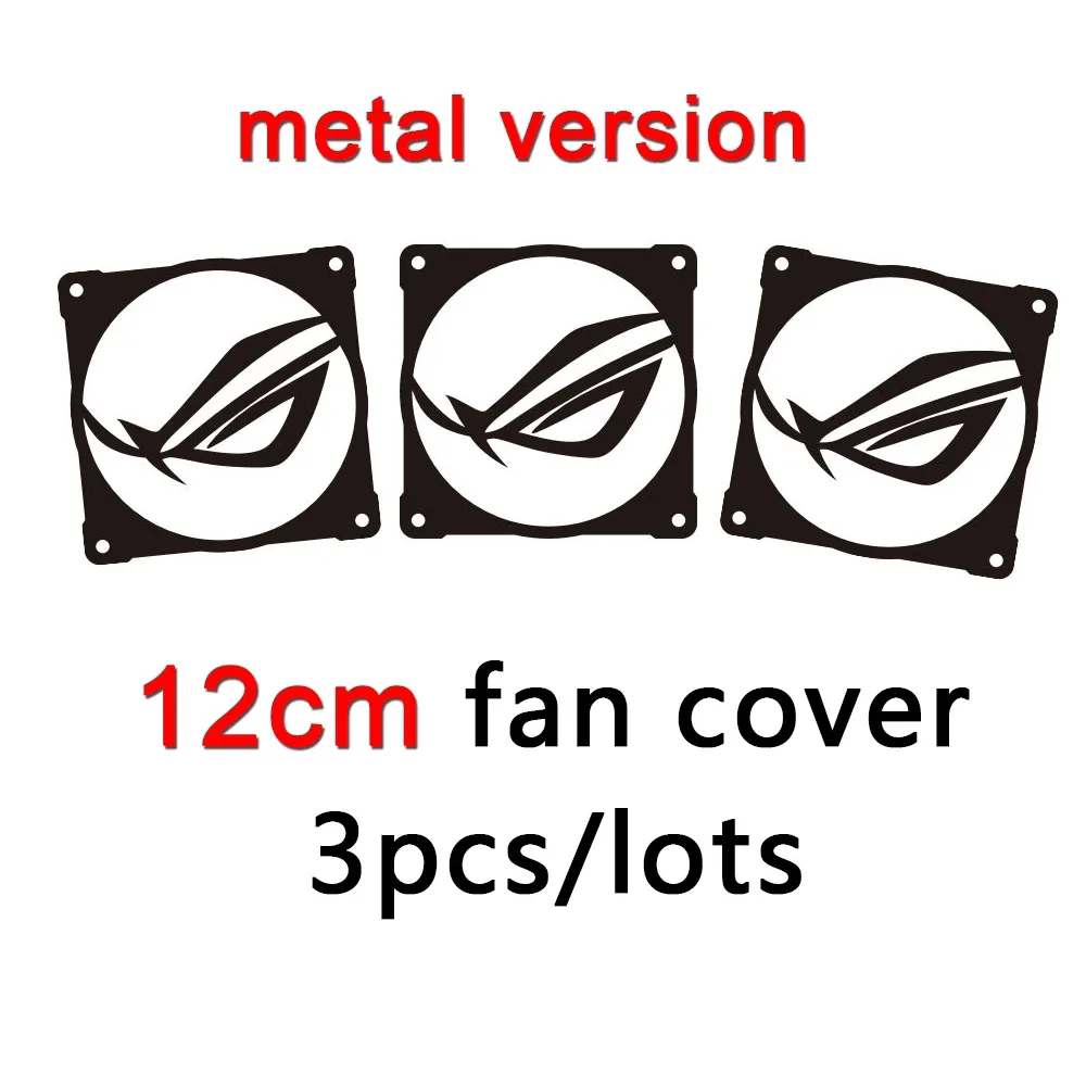 Lot de 3 grilles décoratives en acrylique pour ventilateur 120 mm slide 8