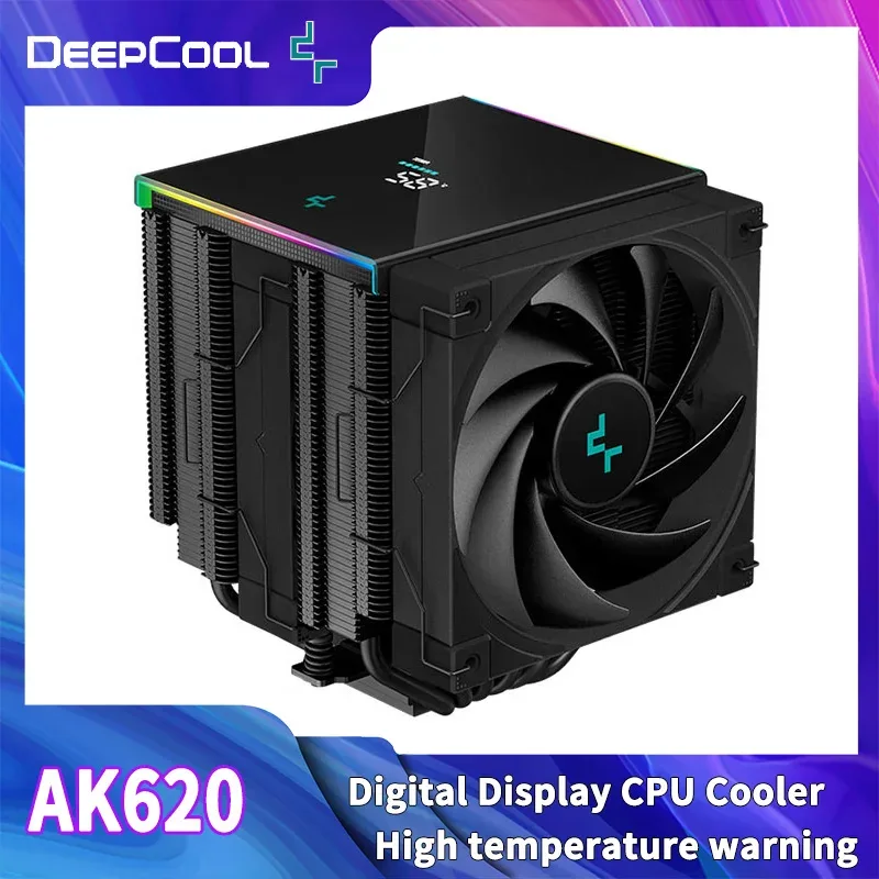 DeepCool AK620 Digital - Refroidisseur CPU Double Tour avec Affichage Numérique - Image 1