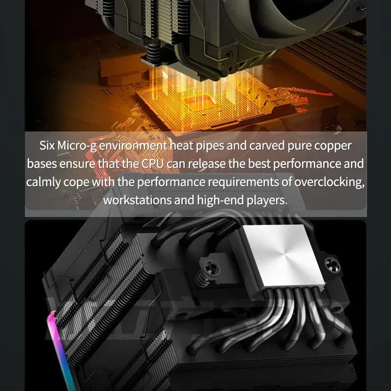 DeepCool AK620 Digital - Refroidisseur CPU Double Tour avec Affichage Numérique - Image 2