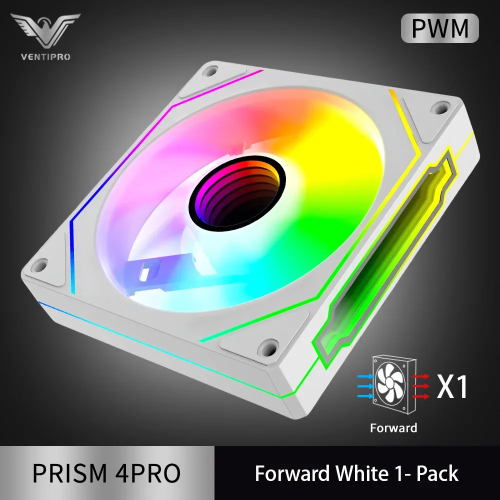 PRISM 4 PRO - Ventilateur de boîtier ARGB 120 mm PWM (8+12 LED) slide 10