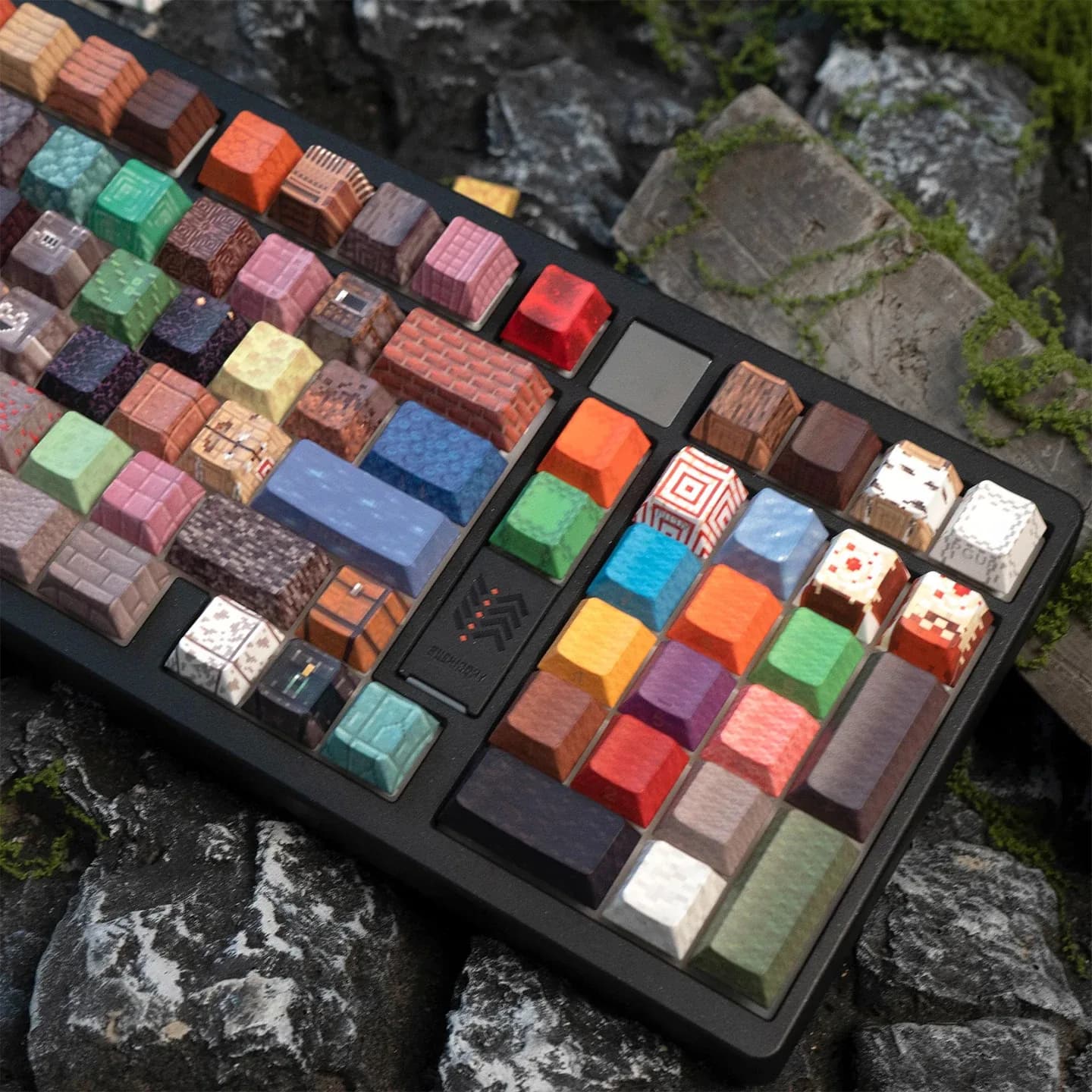 Set de Keycaps PBT 128 Touches - Profil Cherry - Légendes Latérales Rétroéclairées slide 2