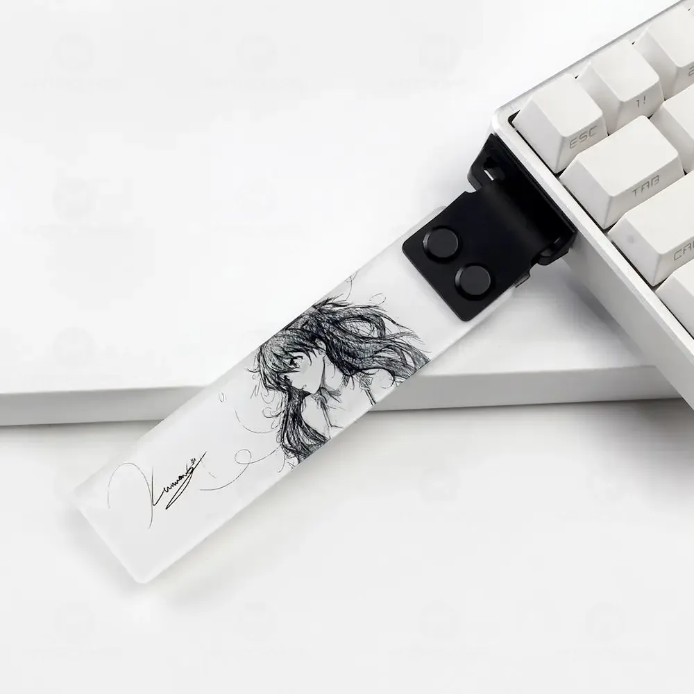 Sangle en acrylique pour clavier mécanique et magnétique - Image 3