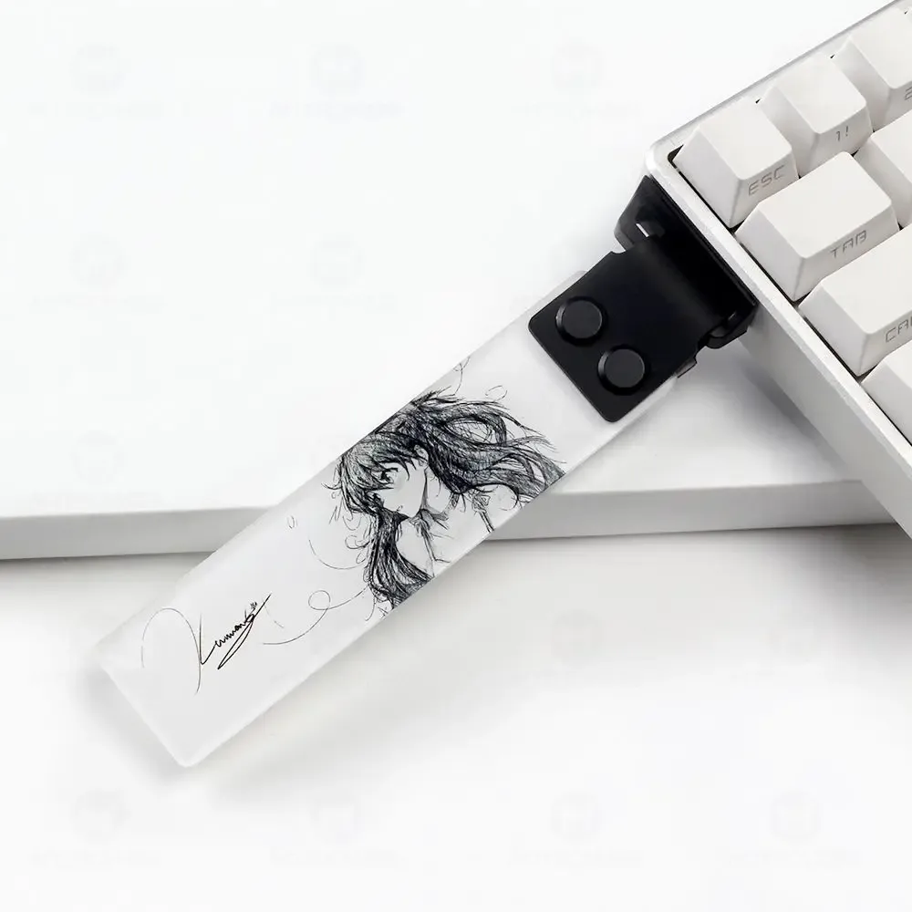Sangle en acrylique pour clavier mécanique et magnétique slide 9