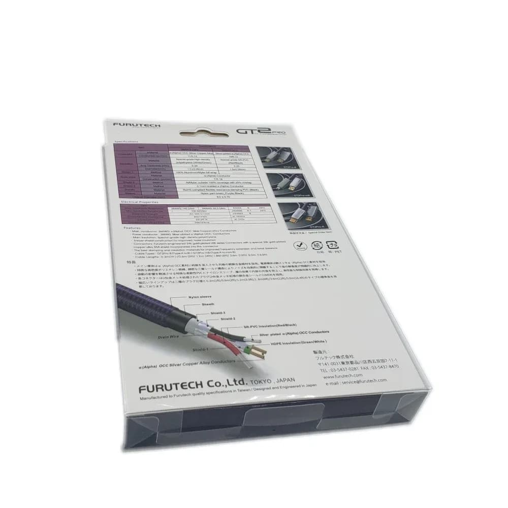 Câble USB Audio Hi-Fi Furutech GT2Pro-B (Type A-B) slide 3