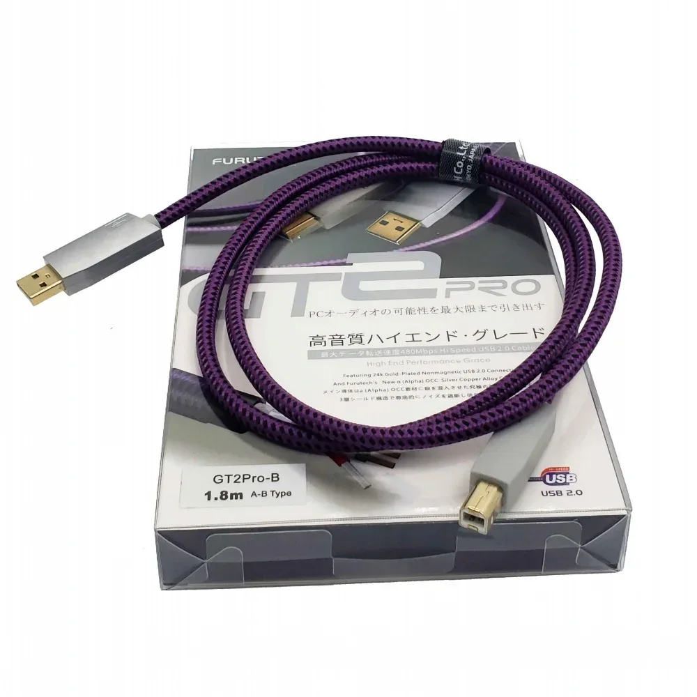 Câble USB Audio Hi-Fi Furutech GT2Pro-B (Type A-B)