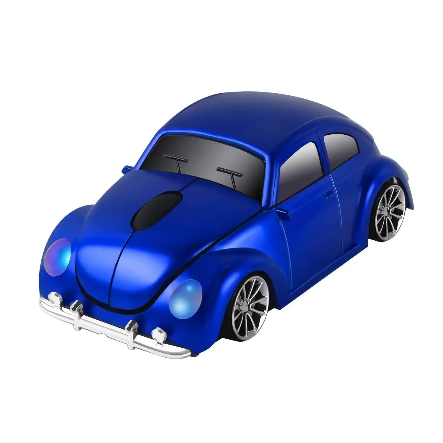 Souris optique sans fil en forme de voiture, ergonomique et silencieuse slide 23