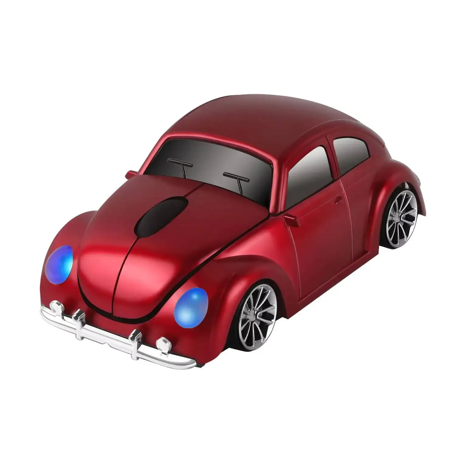 Souris optique sans fil en forme de voiture, ergonomique et silencieuse slide 22